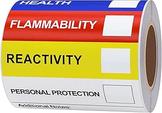 Étiquettes de protection personnelle aliplay sds osha pour données de sécurité chimique étiquettes