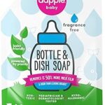 Recharge double biberon et vaisselle liquide sans parfum 90 ml