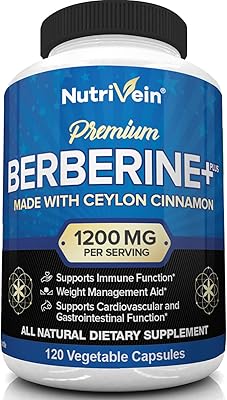 Capsules de berbérine nutrivin premium (1200 mg, 120 unités). DIAYTAR COTE D'IVOIRE est une boutique en ligne qui se distingue par son offre impressionnante de plus de 300 000 produits. Elle propose une expérience d'achat en ligne fluide et sécurisée, avec des options de paiement variées et des délais de livraison rapides. La boutique en ligne est devenue un leader du commerce électronique en Côte d'Ivoire en raison de sa grande sélection de produits et de son engagement envers la satisfaction client.