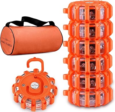 Kit d'éclairage de sécurité routière d'urgence à led top fit avec base magnétique
