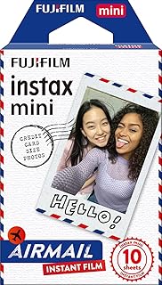 Film fuji instax mini airmail pour instax mini 7, 7s, 8, 25, 50