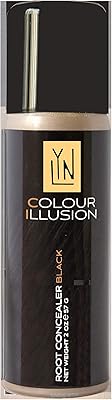 Teinture capillaire temporaire line chemical pour unisexe sous forme de poudre, couleur noire