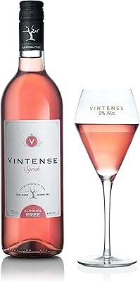Vin tranquille cépages vintense syrah sans alcool, caisse 6x750 ml