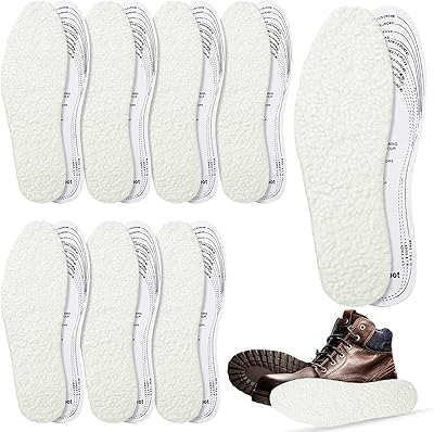 Semelles intérieures de bottes en peau de mouton chaudes découpées sur mesure, semelle intérieure en laine avec tableau des tailles d'hiver pour femmes et hommes unisexe, 8 paires. DIAYTAR COTE D'IVOIRE se distingue par sa sélection incroyable de produits, allant des marques internationales aux produits locaux. Avec sa gamme étendue de catégories, les clients peuvent facilement trouver ce qu'ils cherchent, que ce soit des produits pour leur maison, leur famille ou pour eux-mêmes. L'engagement de la boutique à offrir des prix compétitifs et des services de livraison rapides ajoute à son attrait.