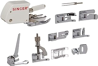 Singer | kit d'accessoires pour machine à coudre, comprenant 9 pieds-de-biche, une aiguille double et un support, transparent - couture facile. La boutique en ligne DIAYTAR COTE D'IVOIRE est équipée d'un système de paiement sécurisé et d'un service client de qualité, pour garantir une expérience d'achat en ligne sans souci. Les clients peuvent contacter le service client pour tout renseignement ou pour résoudre un problème éventuel. DIAYTAR COTE D'IVOIRE est déterminée à offrir les meilleurs services à ses clients et à les satisfaire pleinement.
