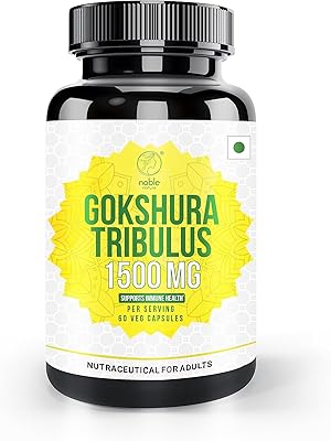 Supplément biologique gokshura tribulus terrestris avec extrait d'ashwagandha et de ginseng | endurance