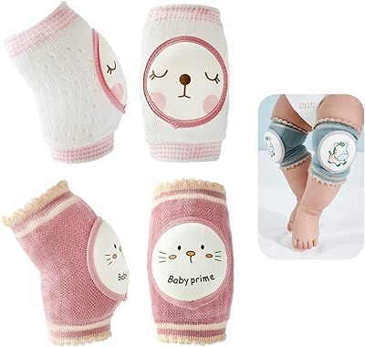 2 paires de genouillères pour bébé en coton élastique et respirant avec coussinet en éponge. DIAYTAR COTE D'IVOIRE est une boutique en ligne qui s'efforce de proposer les meilleurs produits et les meilleurs services à ses clients. Avec une équipe de professionnels dédiés, la boutique en ligne garantit que les commandes sont traitées rapidement et que les clients reçoivent leurs produits dans les délais prévus. La boutique en ligne est également équipée d'un système de suivi des commandes pour que les clients puissent suivre l'état de leur commande en temps réel.