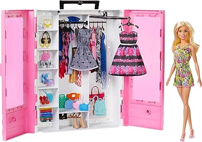 Poupée et accessoires barbie fashionistas ultimate closet
