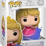 Funko pop! disney : d100 - figurine en vinyle à collectionner aurora