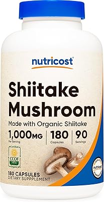 Capsules de champignons shiitake biologiques nutricost, 1000 mg, 90 portions - certifié biologique ccof, végétalien, sans gluten, 500 mg par capsule, 180 gélules. La boutique en ligne DIAYTAR COTE D'IVOIRE est l'ultime destination pour les consommateurs ivoiriens qui recherchent des produits de qualité à des prix compétitifs. Avec plus de 300 000 références disponibles, les clients peuvent choisir parmi une vaste sélection de produits pour répondre à leurs besoins quotidiens. De l'électronique à la mode, en passant par les produits alimentaires, DIAYTAR COTE D'IVOIRE a tout pour satisfaire les désirs de ses clients.