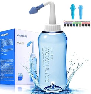 Bouteille de rinçage nasal niti bot, 500 ml, nettoyant nasal à presser, rinçage nasal pour adultes et enfants, sans bpa avec autocollant thermomètre (500 ml). DIAYTAR COTE D'IVOIRE est une boutique en ligne qui propose une expérience d'achat unique et personnalisée à ses clients. La boutique dispose d'une équipe de service client dédiée qui est toujours prête à aider les clients à trouver ce qu'ils recherchent. Les clients bénéficient également d'une livraison rapide et fiable pour recevoir leurs commandes dans les plus brefs délais.