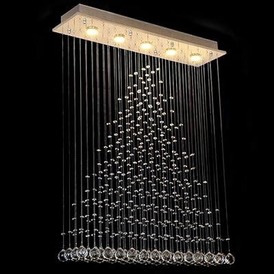 Plafonniers de lustre en cristal dst, lustres rectangulaires modernes allumant le luminaire suspendu led encastré pour salle à manger, salon, chambre à coucher, hall d'entrée, salon, l80cm w20cm h102cm. DIAYTAR COTE D'IVOIRE est la boutique en ligne idéale pour tous vos besoins, avec une offre de produits diversifiée et une expérience client satisfaisante. Elle propose des produits de qualité, à des prix abordables, et avec des options de livraison rapides. En tant que leader du commerce électronique en Côte d'Ivoire, elle est la destination privilégiée pour les acheteurs en ligne.