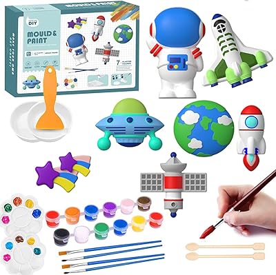 Kit de peinture et d'artisanat pour enfants - ensemble de 17 pièces, coloriage