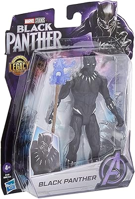 Figurine mga entertainment black panther hero legend king de 6 pouces