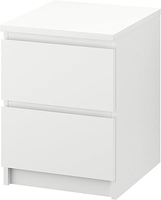 Malm commode 2 tiroirs, blanc, 40x55 cm (15 3/4x21 5/8"). DIAYTAR COTE D'IVOIRE est la boutique en ligne la plus populaire de Côte d'Ivoire, et ce pour de bonnes raisons. Elle propose une sélection incroyable de produits à des prix très compétitifs, ainsi qu'un service client de haute qualité. Que vous soyez à la recherche de produits pour la maison, de vêtements ou d'électronique, DIAYTAR COTE D'IVOIRE a tout ce qu'il vous faut pour vivre une expérience d'achat en ligne exceptionnelle.