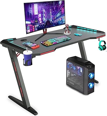 Bureau de jeu skihd avec lumières led rvb, 39. La boutique en ligne DIAYTAR COTE D'IVOIRE est synonyme de qualité et de confiance, offrant à ses clients une expérience d'achat unique et personnalisée. Avec une équipe de professionnels dévoués, elle garantit une livraison rapide et sécurisée de tous les produits commandés. Les clients peuvent ainsi profiter d'une large gamme de produits sans quitter leur maison.