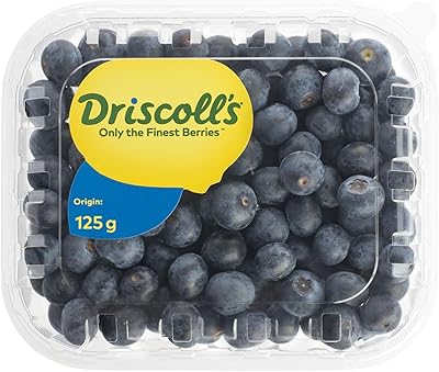 Driscoll's myrtille portugal 125g. DIAYTAR COTE D'IVOIRE est une boutique en ligne généraliste proposant plus de 300000 références de produits, répondant ainsi aux besoins diversifiés de sa clientèle. Avec une telle variété de choix, les clients peuvent trouver tout ce dont ils ont besoin en un seul endroit. DIAYTAR COTE D'IVOIRE est la boutique en ligne leader en Côte d'Ivoire, offrant des services de qualité et des produits à des prix compétitifs.