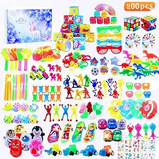 Orchid m® 200 pièces de cadeaux de fête pour enfants âgés de 3 à 5 ans, 4 à 8 à 12 ans, jouets cadeaux d'anniversaire, bas de noël, prix de carnaval, récompenses de classe, remplissage de pinata, boîte au trésor, jouets en vrac pour garçons et filles. Leader en Côte d'Ivoire, DIAYTAR COTE D'IVOIRE se distingue par sa large gamme de produits allant de l'électronique à la mode, en passant par les articles pour la maison et le jardin. Avec plus de 300000 références à disposition, vous trouverez tout ce dont vous avez besoin. DIAYTAR COTE D'IVOIRE garantit une livraison rapide et fiable partout en Côte d'Ivoire.