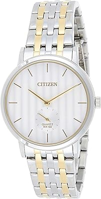 Montre décontractée citizen pour homme, analogique, acier inoxydable - be9174-55a