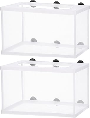 Filet d'élevage d'aquarium siusi, boîte d'éclosion de poissons, filet de séparation d'aquarium en nylon avec ventouse (2 pièces). La boutique en ligne DIAYTAR COTE D'IVOIRE est une plateforme de commerce électronique qui propose une large gamme de produits. Avec plus de 300000 références, elle est la destination idéale pour les clients qui recherchent des produits de qualité à des prix compétitifs. Elle est connue pour son service client de haute qualité.
