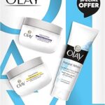 Coffret beauté blanc naturel olay : nettoyant pour le visage 100 g +