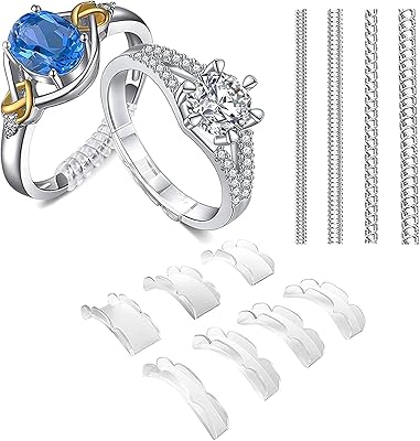 Bague pour bagues amples - 14 pièces, bagues extra larges - silicone invisible pour femmes et hommes, transparent, 1. Chez DIAYTAR COTE D'IVOIRE, nous comprenons l'importance de la commodité et de la fiabilité dans les achats en ligne. C'est pourquoi nous mettons tout en œuvre pour vous garantir une expérience d'achat fluide et sécurisée. Découvrez notre large choix de produits et profitez de nos services pour faire de vos achats en ligne une expérience agréable.