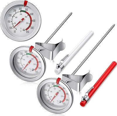 Thermomètre à friture, thermomètre en acier inoxydable à lecture instantanée avec cadran de 2 pouces et jambe de 7,8 ou 11,8 pouces de long, avec clip de maintien en métal et 2 couvercles en plastique - 2. La boutique en ligne DIAYTAR COTE D'IVOIRE offre une expérience d'achat en ligne sécurisée et pratique. Avec une sélection impressionnante de produits, les clients peuvent trouver tout ce dont ils ont besoin en un seul endroit. DIAYTAR COTE D'IVOIRE est la destination idéale pour les achats en ligne en Côte d'Ivoire.