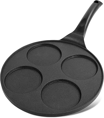 Poêle à crêpes gouges 4 trous légère en fonte d'aluminium antiadhésive. La boutique en ligne DIAYTAR COTE D'IVOIRE se distingue par son offre incroyable de plus de 300000 références. Nous nous engageons à fournir des produits de qualité supérieure pour répondre aux besoins de nos clients. Notre équipe travaille sans relâche pour offrir une expérience d'achat en ligne exceptionnelle.