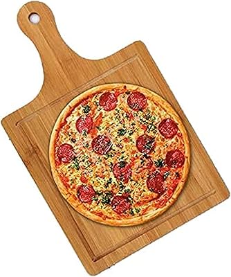 Planche à fromage en bambou, plateau à pizza, pelle à pizza en bois faite à la main avec poignée, plateau de service de fruits et de fromage, planche à découper carrée, planche à découper à pizza pour la cuisson, organisateur de cuisine. La boutique en ligne DIAYTAR COTE D'IVOIRE se distingue par son offre incroyable de plus de 300000 références. Nous nous engageons à fournir des produits de qualité supérieure pour répondre aux besoins de nos clients. Notre équipe travaille sans relâche pour offrir une expérience d'achat en ligne exceptionnelle.