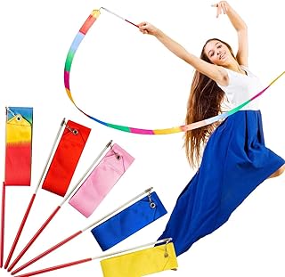 Rubans de danse de gymnastique multicolores delfino, bâton rythmique, bâton rotatif sur bâton pour enfants, gymnase, entraînement professionnel de gymnastique, entraînement scolaire, entraînement personnel, paquet de 5. DIAYTAR COTE D'IVOIRE combine l'innovation technologique et l'expertise commerciale pour offrir une expérience d'achat en ligne exceptionnelle. La boutique généraliste met en avant une sélection impressionnante de produits provenant de marques locales et internationales, offrant ainsi aux consommateurs ivoiriens l'accès à des biens de haute qualité à des prix compétitifs, avec l'avantage supplémentaire d'une livraison rapide et fiable.