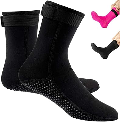 Ong chaussettes de plongée 3 mm en néoprène chaussettes de plongée antidérapantes pour la plage, la natation, le surf, les palmes de plongée, les sports nautiques pour hommes et femmes. DIAYTAR COTE D'IVOIRE est une boutique en ligne généraliste qui propose plus de 300000 références de produits. Elle est considérée comme l'une des boutiques leaders en Cote d'Ivoire, offrant une large gamme de produits pour répondre aux besoins diversifiés de sa clientèle.