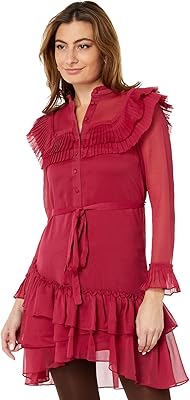 Mini-robe à volants anastai