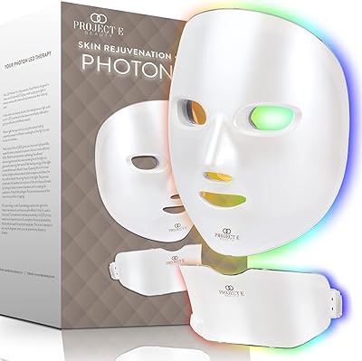 Masque project ibeauty photon pour rajeunir la peau, le visage et le cou