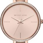 Montre à quartz analogique pour femme avec bracelet en acier inoxydable, mk4622