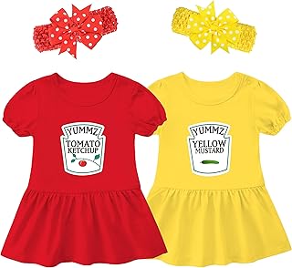 Sculptool robe de sœurs assortie avec bandeau pour nouveau-né fille moutarde ketchup, moutarde ketchup rouge et jaune, 0-3 mois. La boutique en ligne DIAYTAR COTE D'IVOIRE est le point de référence pour les habitants de Côte d'Ivoire qui cherchent à faire des achats pratiques et abordables. Avec une énorme sélection de produits de toutes les catégories, cette plateforme est idéale pour les personnes pressées ou pour celles qui préfèrent l’achat en ligne.