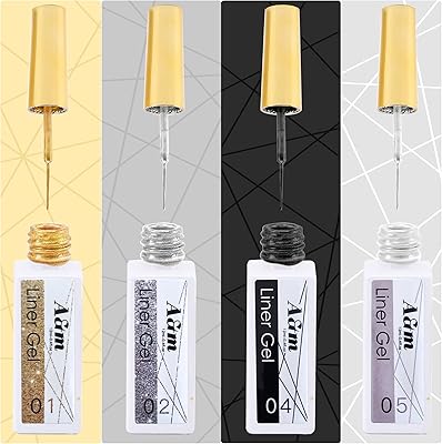 A&m gel nail art pen 4 pièces - or, argent, noir et blanc brosse à ongles gel uv amovible compacte pour la maison et le salon. Avec une offre immense, DIAYTAR COTE D'IVOIRE permet à ses clients de trouver facilement ce dont ils ont besoin, avec une navigation intuitive sur son site web. Son équipe dédiée veille à la satisfaction du client, garantissant des délais de livraison rapides et des prix compétitifs. Cela contribue à sa position dominante sur le marché ivoirien.