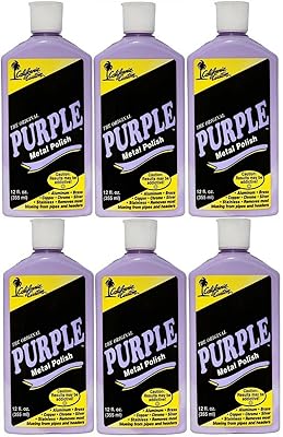 Peinture métallisée california custom purple 340 g, idéale pour l'aluminium poli, le chrome