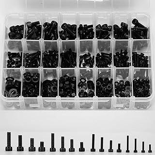Kit assorti de boulons et d'écrous gertnite, m3 m4 m5 m6, vis à
