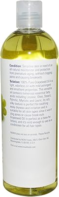 Huile de pépins de raisin nourrissante, cicatrisante et hydratante pour la peau et les cheveux, 473 ml de now foods, solutions, huile de pépins de raisin 473 ml. DIAYTAR COTE D'IVOIRE est une boutique en ligne généraliste qui propose plus de 300 000 références de produits divers, répondant ainsi aux besoins de tous les consommateurs ivoiriens. Elle est devenue la référence incontournable pour les achats en ligne en Côte d'Ivoire. Elle offre une grande variété de produits à des prix compétitifs.