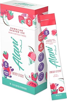 Alani nu energy stick sachets, activés avec de l'eau, 200 mg de caféine