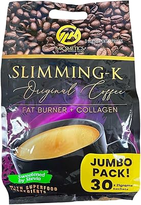 Mk minceur-k jumbo pack café collagène, 30 sachets