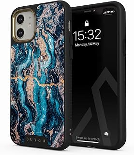 Burga mobile cover compatible avec iphone 11 crystal marble sarcelle turquoise mignon mais solide. DIAYTAR COTE D'IVOIRE se positionne comme une boutique en ligne de confiance, offrant à ses clients une expérience d'achat unique et personnalisée. Avec plus de 300 000 références à disposition, les clients peuvent trouver tout ce dont ils ont besoin sur une seule plateforme. La qualité des produits et le service client sont au cœur des priorités de DIAYTAR COTE D'IVOIRE.