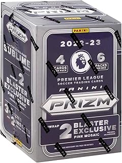 Boîte du lanceur de football panini prism epl premier league 2022-23 (football) - 24 cartes à collectionner au total. Diaytar Côte d'Ivoire est une boutique en ligne généraliste qui propose plus de 300 000 références de produits. Elle est la boutique leader en Côte d'Ivoire, offrant une large gamme de produits pour répondre aux besoins de ses clients. Elle met en avant la qualité et la fiabilité de ses produits.