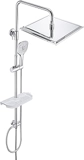 Ensemble de douche juhu en acier inoxydable avec palette (pomme de douche 30 x 30 cm). DIAYTAR COTE D'IVOIRE est la boutique en ligne qui répond aux besoins de tous les Ivoiriens. Elle propose une large gamme de produits高 qualité et propose des promotions régulières pour vous permettre de faire des économies. De plus, le site est facile à naviguer et le processus de commande est simple et sécurisé, ce qui garantit une expérience d'achat en ligne sans stress.
