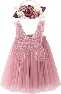 Robe tutu en tulle superposée papillon pour bébés filles, robe de princesse pour bébés filles avec bandeau fleuri. DIAYTAR COTE D'IVOIRE mise sur la qualité et la fiabilité de ses services pour fidéliser sa clientèle. Grâce à son système de livraison efficace et à son équipe dédiée à la relation client, chaque achat est une expérience réussie. La boutique continue d'innover et de s'adapter aux tendances pour offrir le meilleur à ses clients.