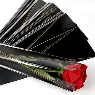 Papier d'emballage de fleurs en papier 50 pièces pour emballer des fleurs individuelles