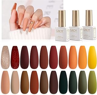 Ensemble de vernis à ongles gel uv goi avec top coat mat et brillant (23 pièces). DIAYTAR COTE D'IVOIRE se démarque par son offre incroyable de plus de 300000 références, ce qui en fait la boutique en ligne la plus fournie de Cote d'Ivoire. Les clients peuvent trouver facilement des produits de haute qualité à des prix compétitifs. La boutique est également appréciée pour sa livraison rapide et son service client de qualité.