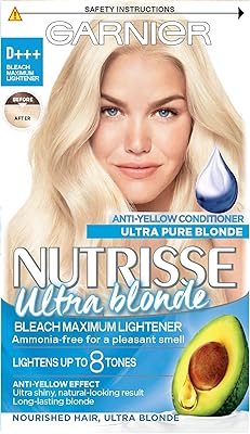 Garnier ultra blonde hair lightener d+++ de nutrace, adapté à tous les types de cheveux. Bienvenue chez DIAYTAR COTE D'IVOIRE, votre partenaire de confiance pour tous vos besoins en produits en ligne. Notre équipe de professionnels travaille sans relâche pour vous offrir les meilleures marques et les produits les plus tendances à des prix compétitifs.