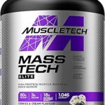 Supplément à saveur de biscuits et de crème muscletech elite mass tech, 7