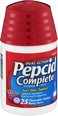 Bebid complete berry 25c 25ct bebid cream soulagement complet des brûlures d'estomac